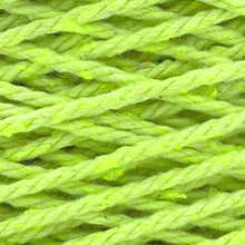 Cargar imagen en el visor de la galería, Cuerda Algodón 2mm Makrama 500gr Verde Neon
