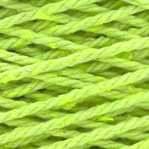 Cuerda Algodón 2mm Makrama 500gr Verde Neon