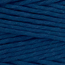 Cargar imagen en el visor de la galería, Hilaza Algodón 3mm Makrama 1kg Azul Noche

