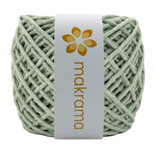 Cargar imagen en el visor de la galería, Hilaza Algodón 3mm Makrama 100m Verde Salvia

