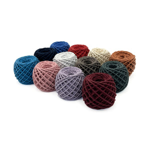Mix Cuerda 2mm Colores Surtidos 12pz