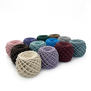 Mix Cuerda 2mm Colores Surtidos 12pz (M)