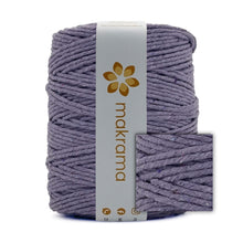 Cargar imagen en el visor de la galería, Hilaza Algodón 3mm Makrama 1kg Morado
