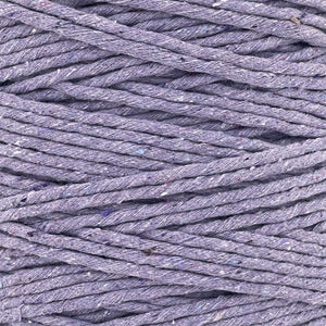 Hilaza Algodón 3mm Makrama 1kg Morado