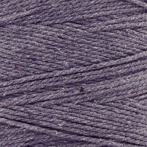 Cuerda Algodón 2mm Makrama 1kg Morado Uva