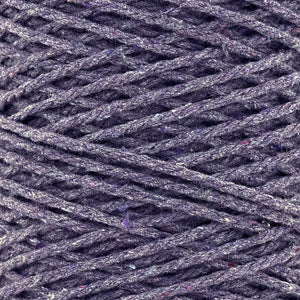 Cuerda Algodón 2mm Makrama 500gr Morado Uva