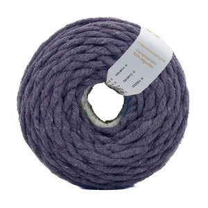 Hilaza Algodón 3mm Makrama 1kg Morado Uva