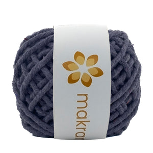 Hilaza Algodón Mini 3mm Makrama 150gr Morado Uva