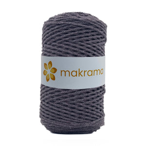 Cuerda Algodón 2mm Makrama 500gr Morado Zarza