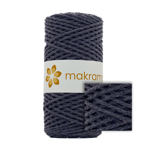 Cuerda Algodón 2mm Makrama 100m Morado Zarza