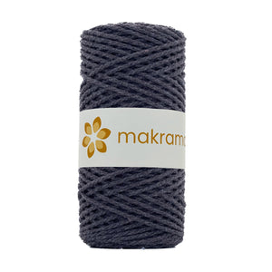 Cuerda Algodón 2mm Makrama 100m Morado Zarza