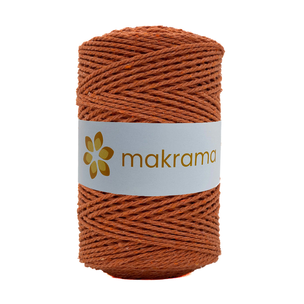 Cuerda Algodón 2mm Makrama 500gr Ladrillo