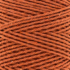 Cuerda Algodón 2mm Makrama 500gr Ladrillo