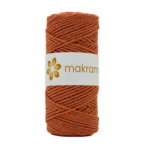 Cuerda Algodón 2mm Makrama 100m Ladrillo