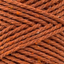 Cargar imagen en el visor de la galería, Cuerda Algodón 2mm Makrama 100m Ladrillo
