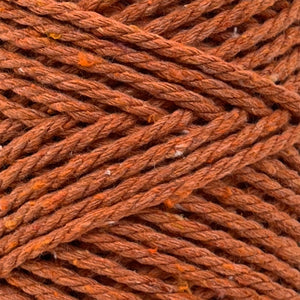 Cuerda Algodón 2mm Makrama 100m Ladrillo