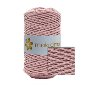 Cuerda Algodón 2mm Makrama 500gr Rosa Claro