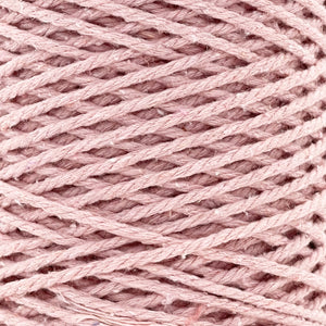 Cuerda Algodón 2mm Makrama 500gr Rosa Claro