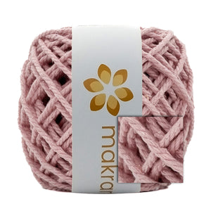 Cuerda Algodón Mini 2mm Makrama 150gr Rosa Claro