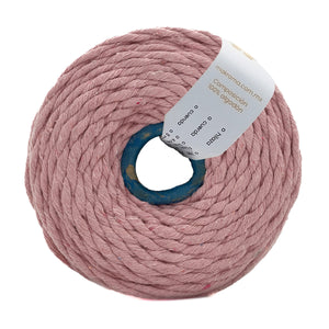 Hilaza Algodón 3mm Makrama 1kg Rosa Claro