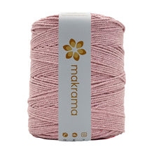 Cargar imagen en el visor de la galería, Cuerda Algodón 2mm Makrama 1kg Rosa Claro
