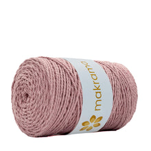 Cargar imagen en el visor de la galería, Cuerda Algodón 2mm Makrama 500gr Rosa Claro

