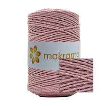 Cargar imagen en el visor de la galería, Cuerda Algodón 2mm Makrama 500gr Rosa Claro

