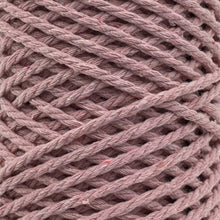 Cargar imagen en el visor de la galería, Cuerda Algodón 2mm Makrama 100m Rosa Claro
