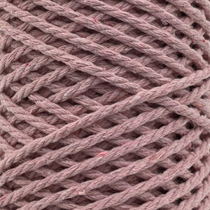 Cuerda Algodón 2mm Makrama 100m Rosa Claro