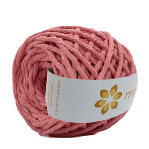 Hilaza Algodón Mini 4mm Makrama 150gr Rosa Fresa