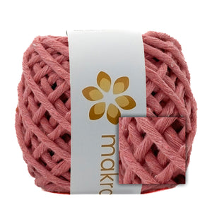 Hilaza Algodón Mini 4mm Makrama 150gr Rosa Fresa