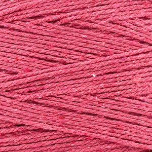 Cuerda Algodón 2mm Makrama 1kg Rosa Fucsia