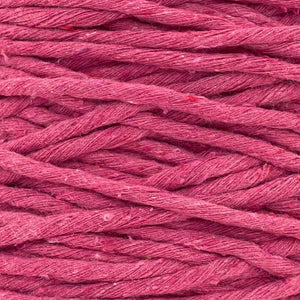 Hilaza Algodón 4mm Makrama 1kg Rosa Fucsia