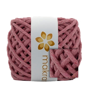 Hilaza Algodón Mini 4mm Makrama 150gr Rosa Intenso