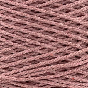 Cuerda Algodón 2mm Makrama 100m Rosa