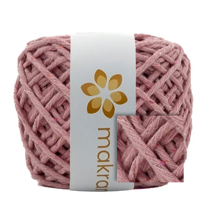 Hilaza Algodón Mini 2mm Makrama 150gr Rosa