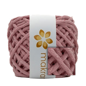 Hilaza Algodón Mini 4mm Makrama 150gr Rosa