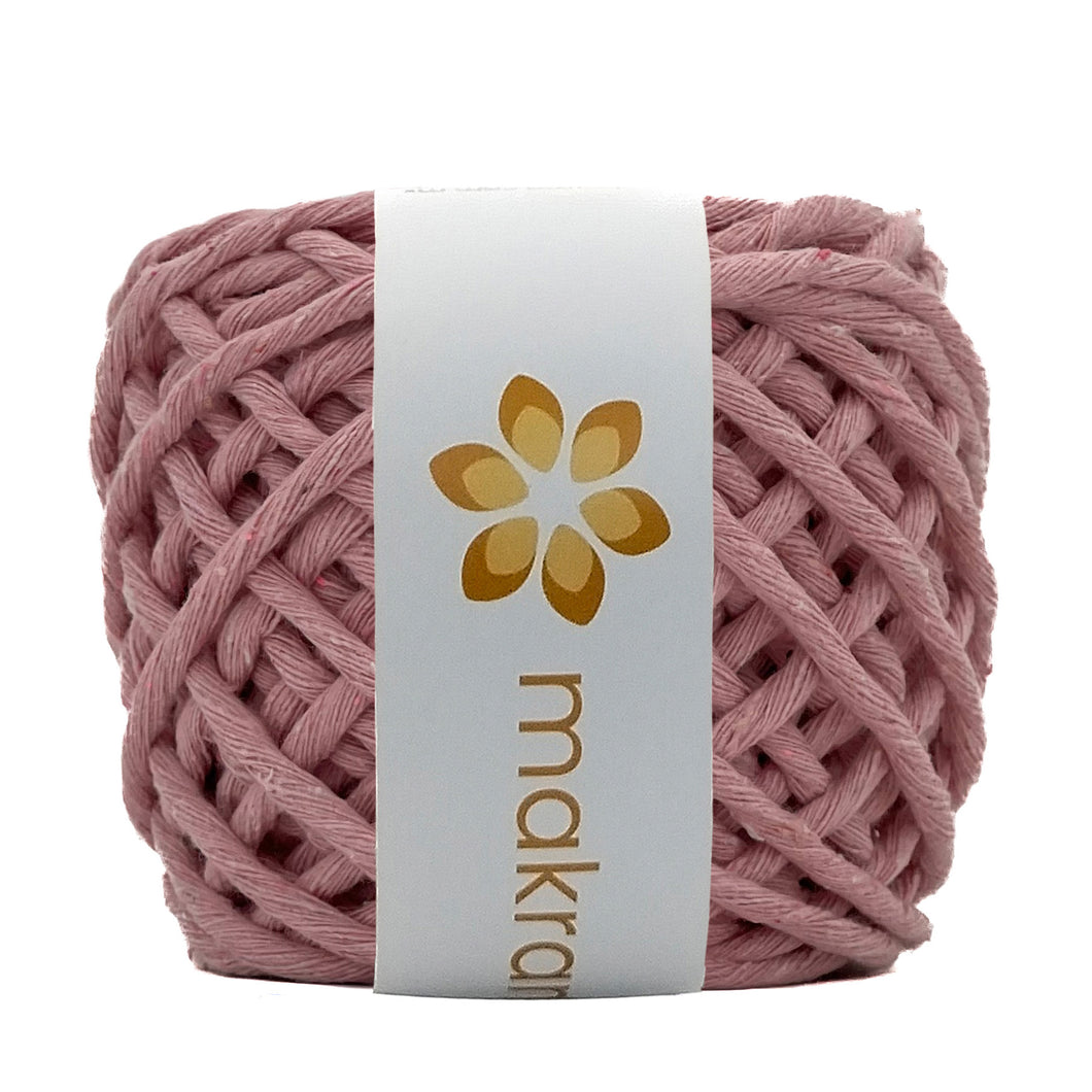 Hilaza Algodón Mini 4mm Makrama 150gr Rosa