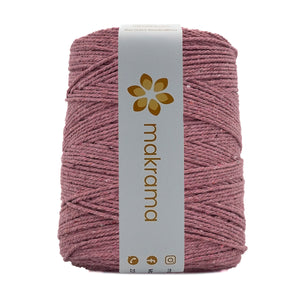 Cuerda Algodón 2mm Makrama 1kg Rosa Magenta