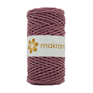 Cuerda Algodón 2mm Makrama 100m Rosa Magenta