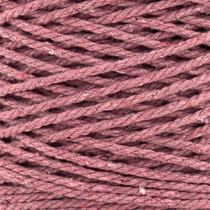 Cuerda Algodón 2mm Makrama 100m Rosa Magenta