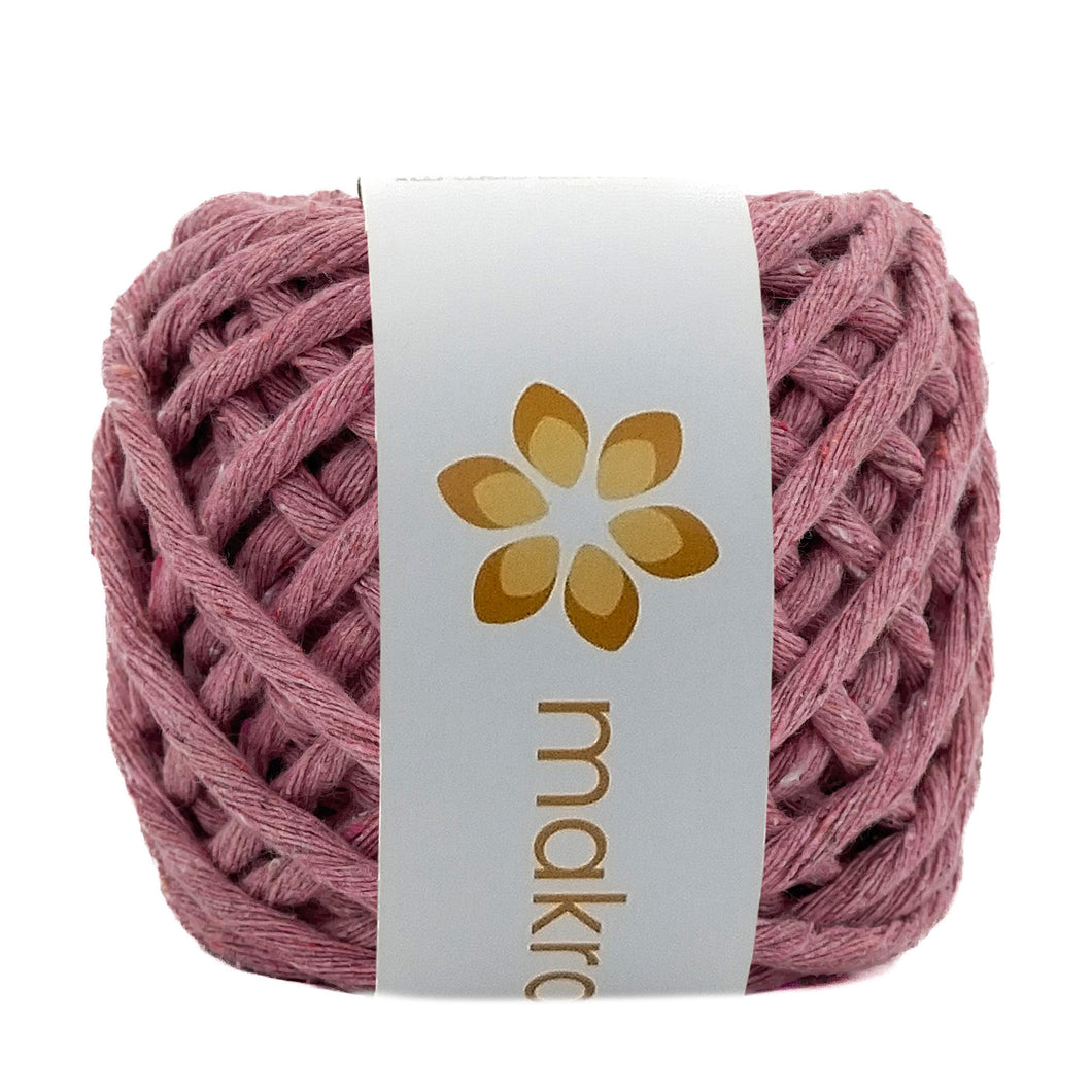 Hilaza Algodón Mini 3mm Makrama 150gr Rosa Magenta