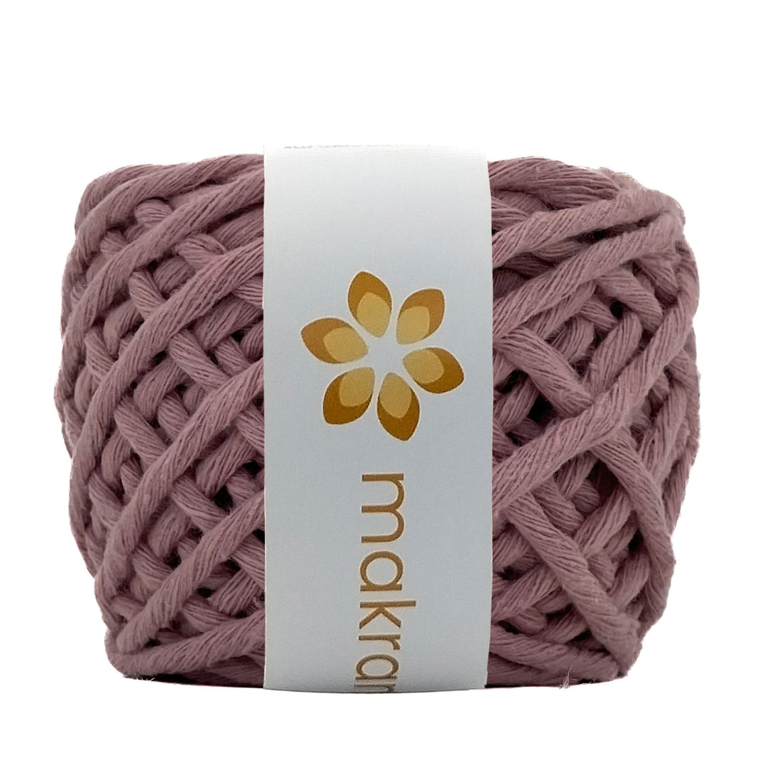 Hilaza Algodón Mini 3mm Makrama 150gr Rosa Pálido