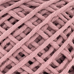 Hilaza Algodón 4mm Makrama 500gr Rosa Pálido