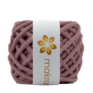 Hilaza Algodón Mini 4mm Makrama 150gr Rosa Pálido