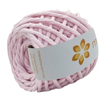 Cargar imagen en el visor de la galería, Hilaza Algodón Mini 4mm Makrama 150gr Rosa Pastel
