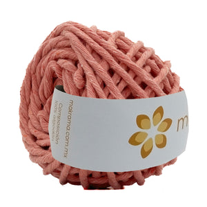 Hilaza Algodón Mini 3mm Makrama 150gr Rosa Salmón