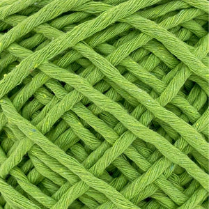 Hilaza Algodón 4mm Makrama 500gr Verde Lima