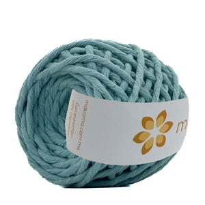 Hilaza Algodón Mini 4mm Makrama 150gr Verde Menta