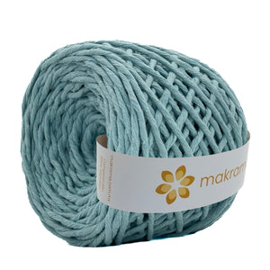 Hilaza Algodón 4mm Makrama 500gr Verde Menta